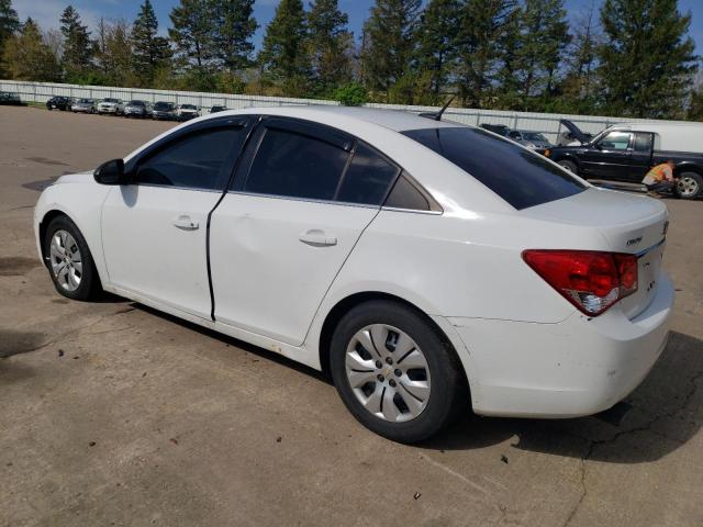 1G1PC5SH5C7369575 - 2012 CHEVROLET CRUZE LS WHITE photo 2