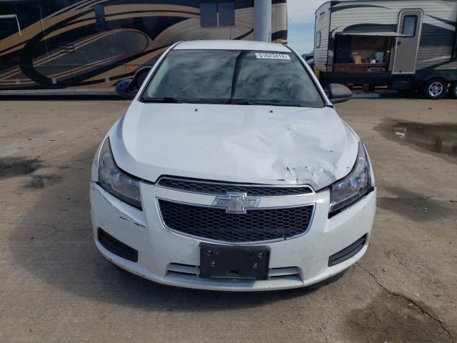 1G1PC5SH5C7369575 - 2012 CHEVROLET CRUZE LS WHITE photo 5