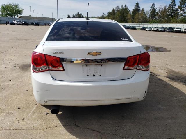 1G1PC5SH5C7369575 - 2012 CHEVROLET CRUZE LS WHITE photo 6