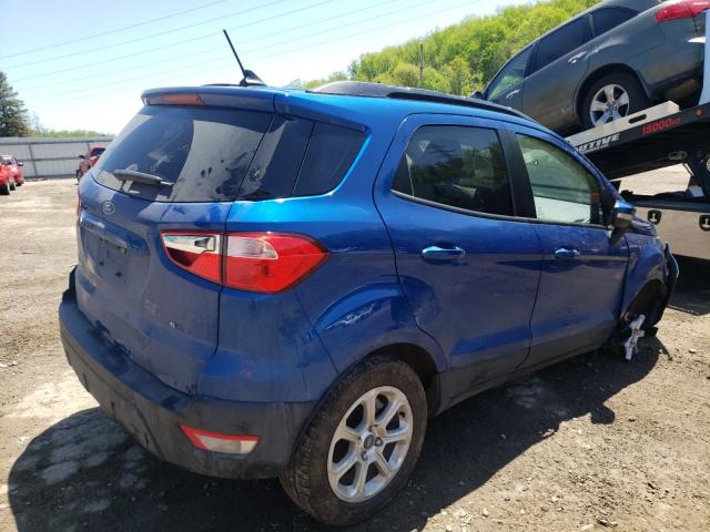 MAJ3S2GEXMC439253 - 2021 FORD ECOSPORT SE BLUE photo 3