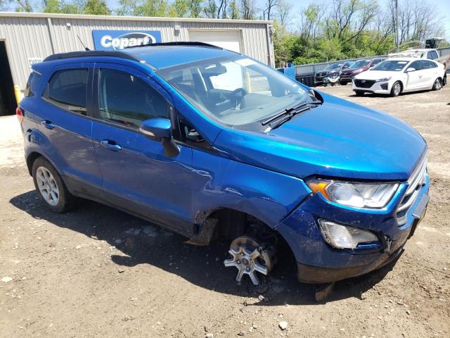 MAJ3S2GEXMC439253 - 2021 FORD ECOSPORT SE BLUE photo 4