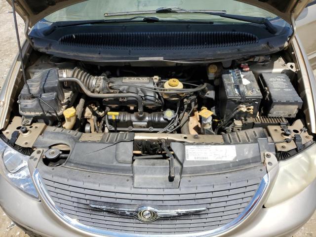 2C4GP54332R594300 - 2002 CHRYSLER TOWN & COU LXI GOLD photo 12