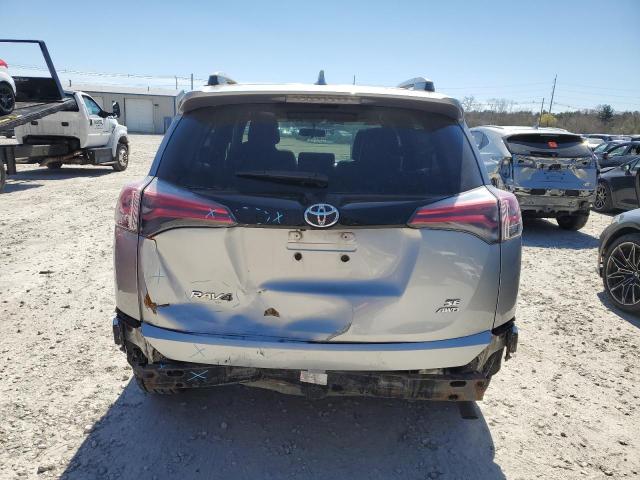 2T3JFREVXGW450319 - 2016 TOYOTA RAV4 SE SILVER photo 6