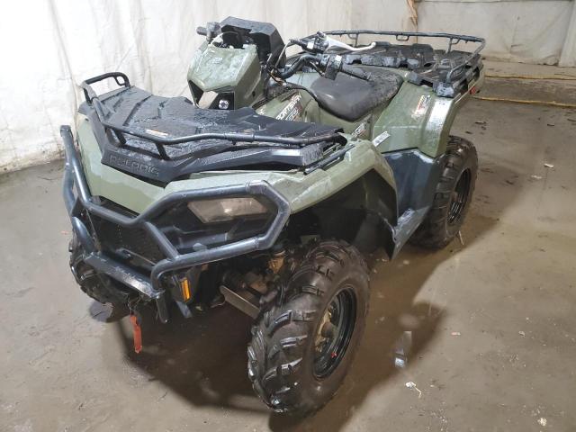 4XASEE506MA710589 - 2021 POLARIS SPORTSMAN 450 H.O. EPS GREEN photo 9