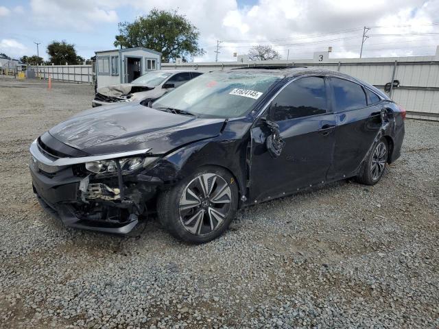 2HGFC1F74GH650971 - 2016 HONDA CIVIC EXL BLACK photo 1