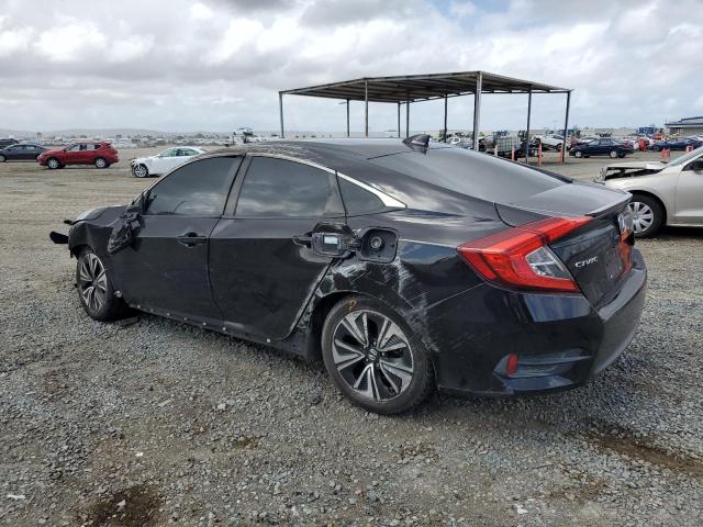 2HGFC1F74GH650971 - 2016 HONDA CIVIC EXL BLACK photo 2