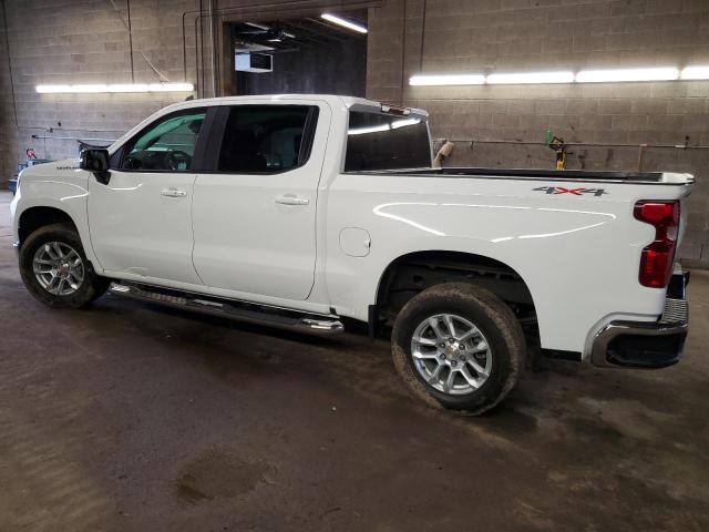 2GCUDDED4P1123906 - 2023 CHEVROLET SILVERADO K1500 LT WHITE photo 2