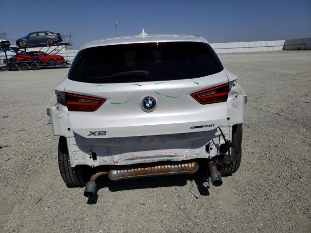 WBXYJ3C30JEJ75766 - 2018 BMW X2 SDRIVE28I WHITE photo 6