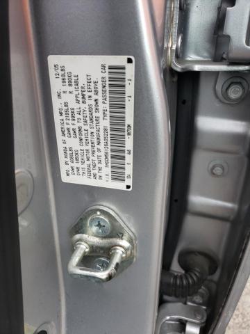 1HGCM56126A052281 - 2006 HONDA ACCORD VALUE SILVER photo 12