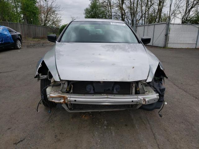 1HGCM56126A052281 - 2006 HONDA ACCORD VALUE SILVER photo 5