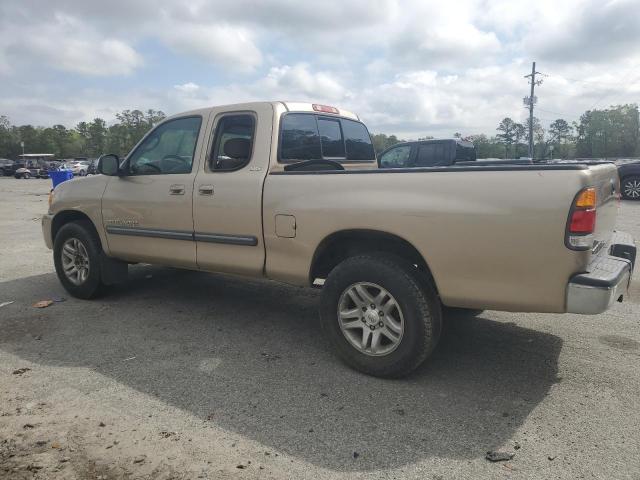 5TBRN34183S355845 - 2003 TOYOTA TUNDRA ACCESS CAB SR5 GOLD photo 2