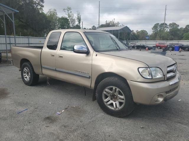 5TBRN34183S355845 - 2003 TOYOTA TUNDRA ACCESS CAB SR5 GOLD photo 4