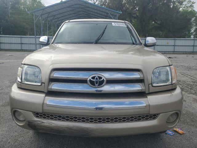 5TBRN34183S355845 - 2003 TOYOTA TUNDRA ACCESS CAB SR5 GOLD photo 5