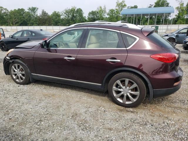 JN1AJ0HR6BM851268 - 2011 INFINITI EX35 BASE ბურგუნდია ფოტო 2