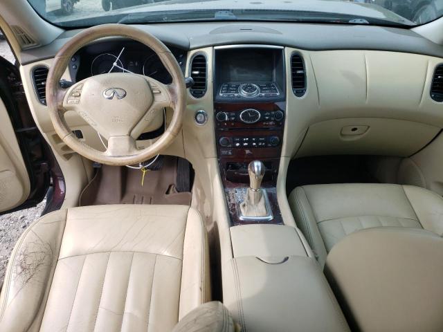 JN1AJ0HR6BM851268 - 2011 INFINITI EX35 BASE ბურგუნდია ფოტო 8