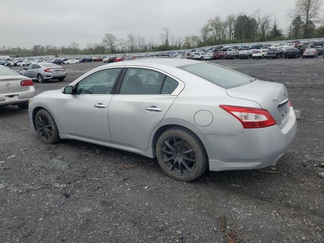 1N4AA51EX9C854018 - 2009 NISSAN MAXIMA S SILVER photo 2