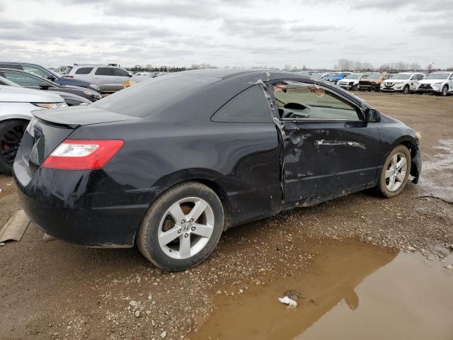 2HGFG12806H548276 - 2006 HONDA CIVIC EX BLACK photo 3