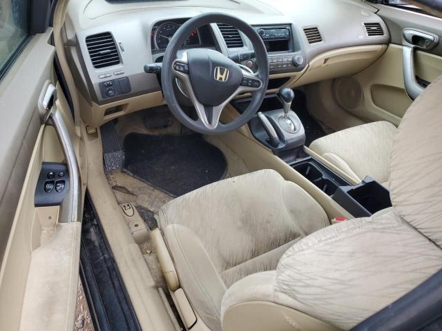 2HGFG12806H548276 - 2006 HONDA CIVIC EX BLACK photo 8