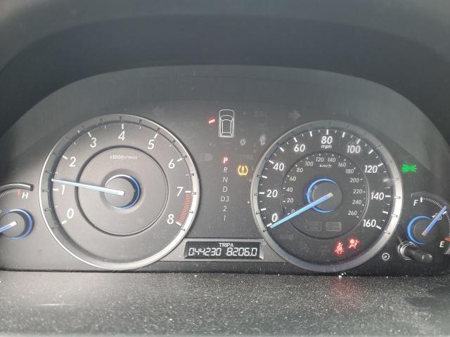 5J6TF3H54CL000433 - 2012 HONDA CROSSTOUR EXL GRAY photo 9