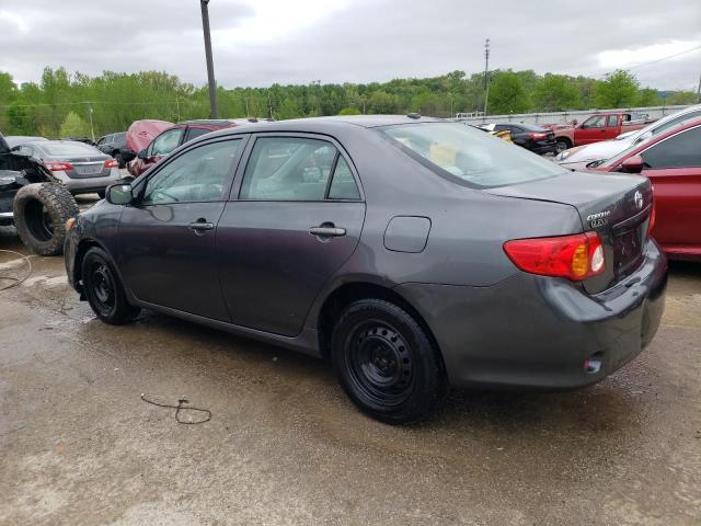 2T1BU4EE2AC523018 - 2010 TOYOTA COROLLA BASE GRAY photo 2