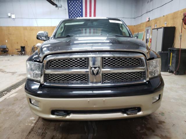 1C6RD7PT6CS237662 - 2012 DODGE RAM 1500 LONGHORN BLACK photo 5