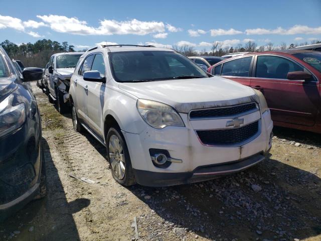 2CNFLPEY0A6365212 - 2010 CHEVROLET EQUINOX LT WHITE photo 1