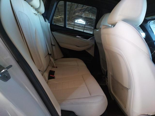 5UXTY3C07M9H20689 - 2021 BMW X3 SDRIVE30I Weiß Foto 10