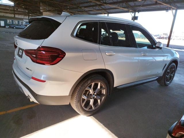5UXTY3C07M9H20689 - 2021 BMW X3 SDRIVE30I Weiß Foto 3