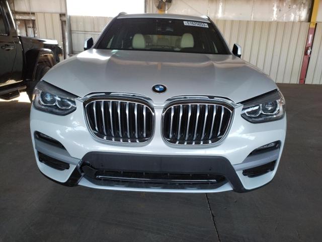 5UXTY3C07M9H20689 - 2021 BMW X3 SDRIVE30I Weiß Foto 5