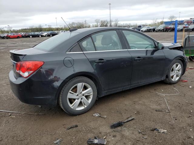 1G1P75SZ1F7165342 - 2015 CHEVROLET CRUZE BLACK photo 3