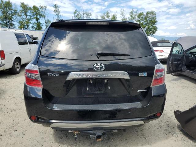 JTEEW44A482009231 - 2008 TOYOTA HIGHLANDER HYBRID LIMITED BLACK photo 6