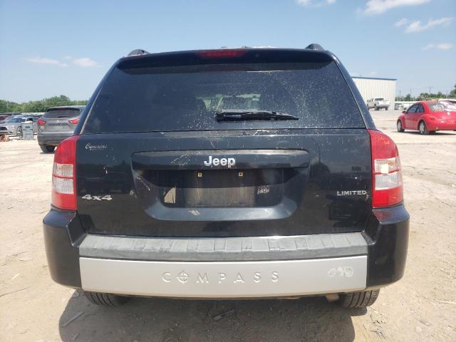 1J8FF57W07D153537 - 2007 JEEP COMPASS LIMITED BLACK photo 6