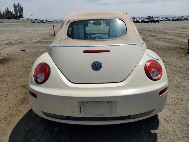 3VWRG31Y78M400930 - 2008 VOLKSWAGEN NEW BEETLE CONVERTIBLE SE CREAM photo 6