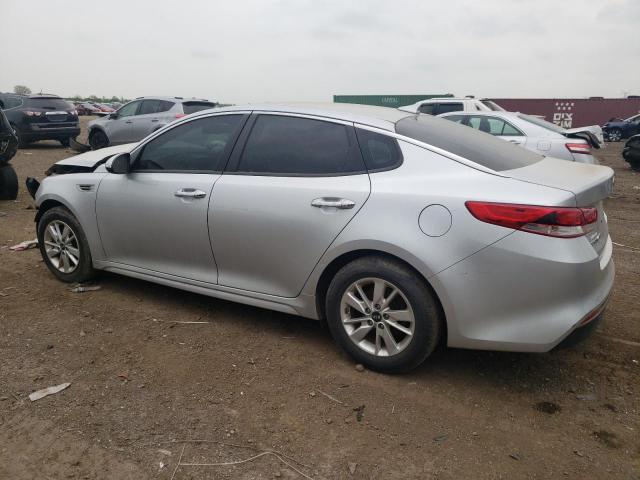 5XXGT4L30HG161672 - 2017 KIA OPTIMA LX SILVER photo 2