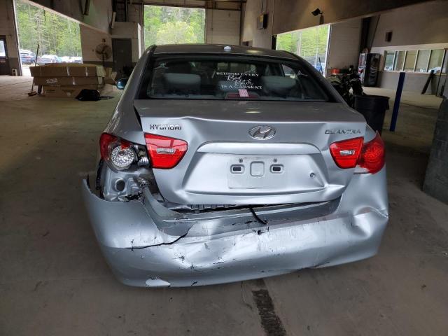 KMHDU46D18U489578 - 2008 HYUNDAI ELANTRA GLS SILVER photo 6