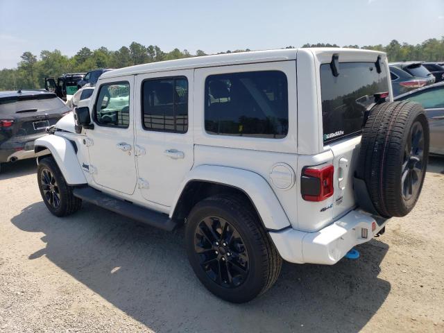 1C4JJXP63MW840040 - 2021 JEEP WRANGLER U SAHARA 4XE WHITE photo 2