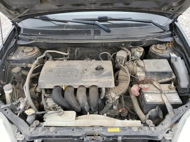 2T1KR32E74C274574 - 2004 TOYOTA COROLLA MA XR BLACK photo 12