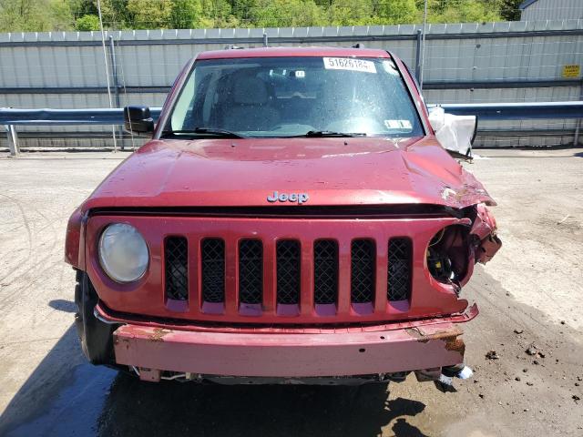 1J4NF4GB3BD174914 - 2011 JEEP PATRIOT LATITUDE RED photo 5