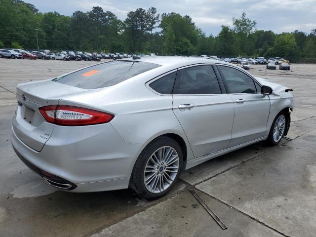 3FA6P0H99ER178317 - 2014 FORD FUSION SE SILVER photo 3