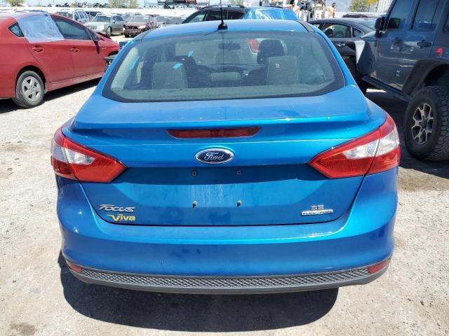 1FADP3F23EL390188 - 2014 FORD FOCUS SE BLUE photo 6