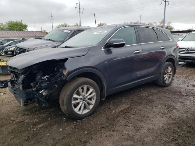 5XYPG4A35KG522758 - 2019 KIA SORENTO L GRAY photo 1