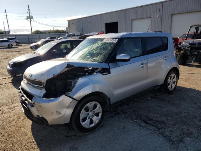 KNDJN2A29E7705492 - 2014 KIA SOUL SILVER photo 1