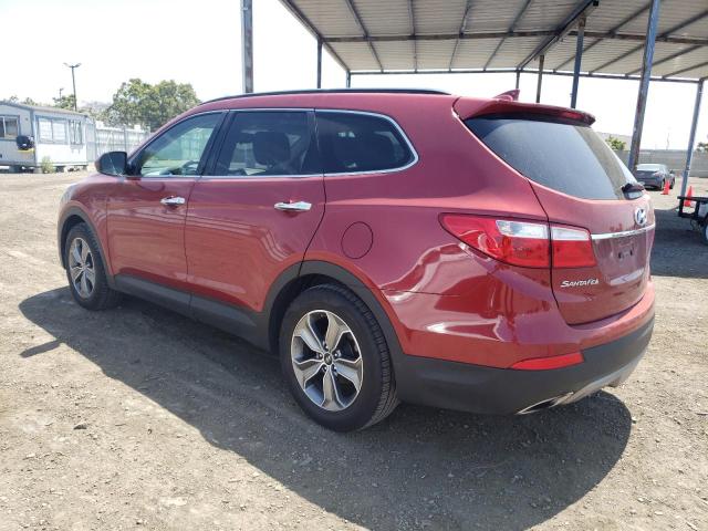 KM8SM4HF9EU042062 - 2014 HYUNDAI SANTA FE GLS RED photo 2