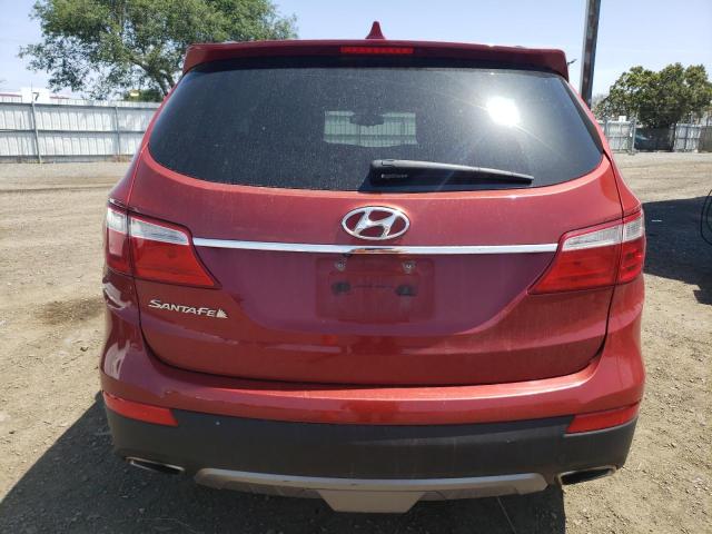 KM8SM4HF9EU042062 - 2014 HYUNDAI SANTA FE GLS RED photo 6