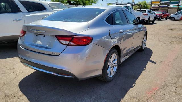 1C3CCCAB2FN651376 - 2015 CHRYSLER 200 LIMITED SILVER photo 4