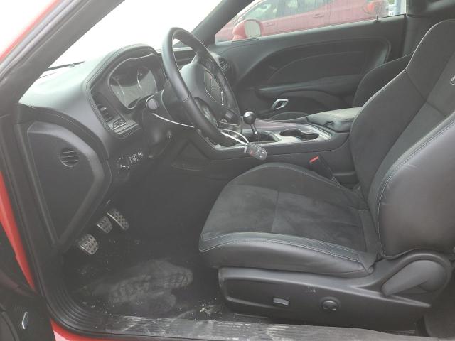 2C3CDZFJ2PH696411 - 2023 DODGE CHALLENGER R/T SCAT PACK RED photo 7