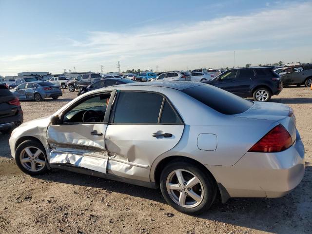 1HGCM56187A174063 - 2007 HONDA ACCORD VALUE SILVER photo 2