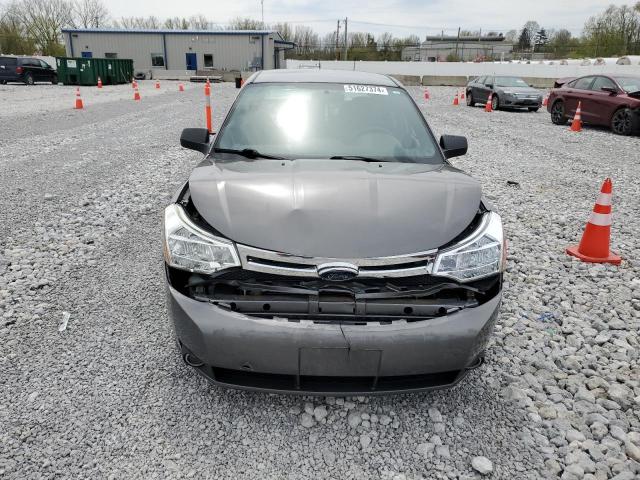 1FAHP3FN7AW163722 - 2010 FORD FOCUS SE GRAY photo 5