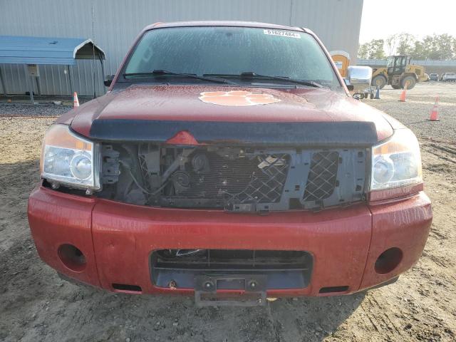 1N6BA0EK0FN513581 - 2015 NISSAN TITAN S RED photo 5