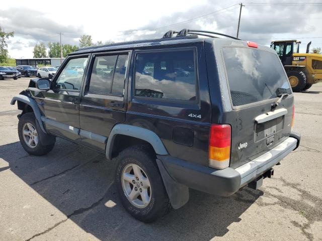 1J4FJ68S1VL558049 - 1997 JEEP CHEROKEE SPORT BLACK photo 2
